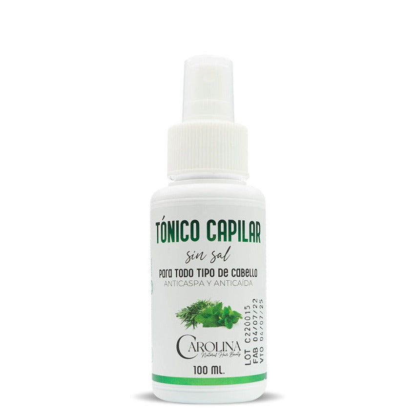 TÓNICO CAPILAR ANTICASPA Y ANTICAÍDA